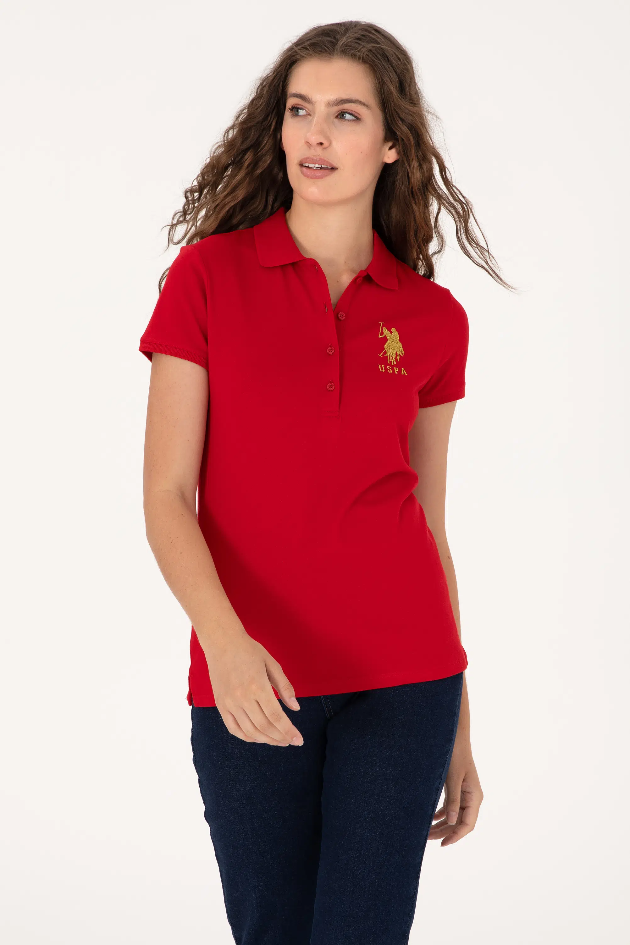 2075676 US POLO T-SHIRT - KIRMIZI