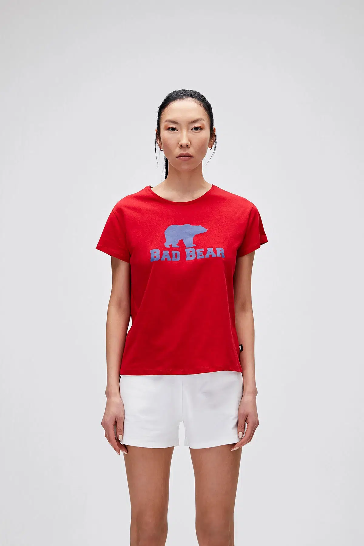 21.03.07.010 LOGO TEE BAD BEAR T-SHIRT - RASPBERRY