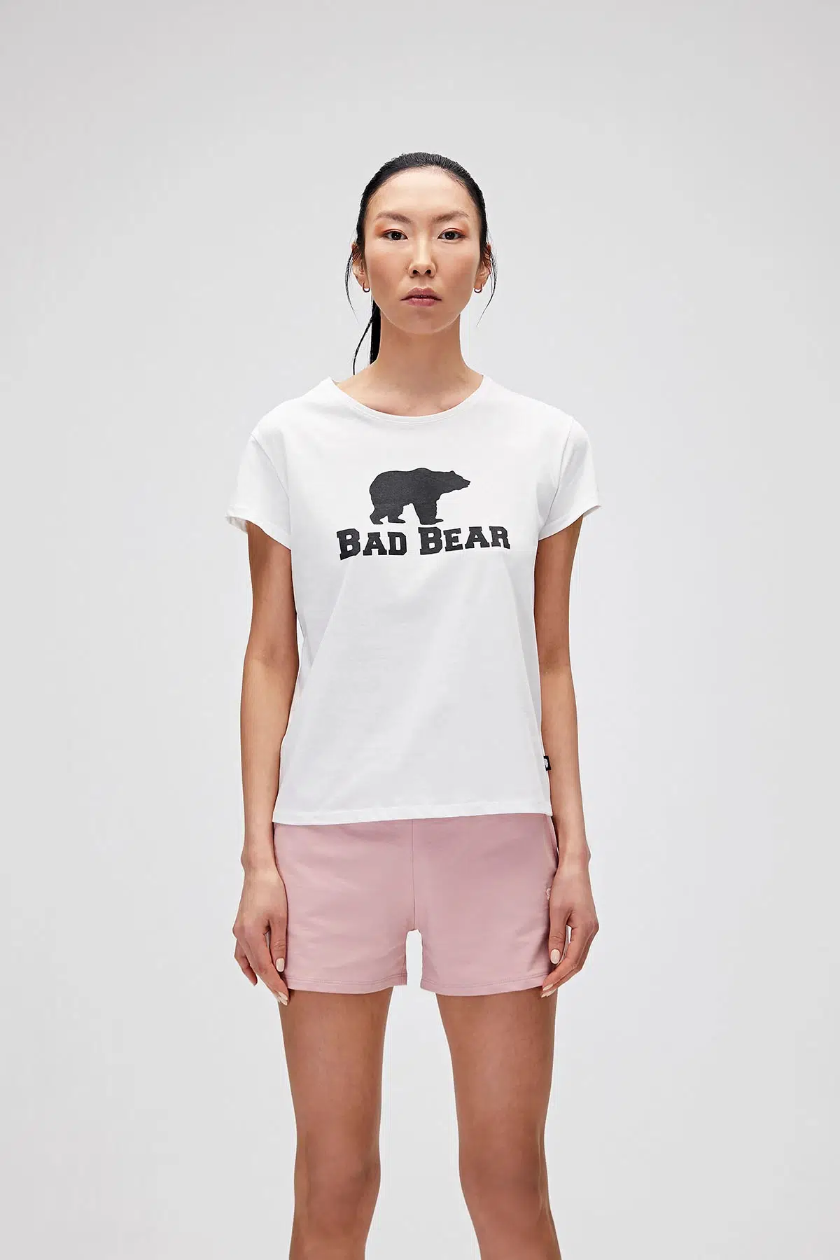 21.03.07.010 LOGO TEE BAD BEAR T-SHIRT - OFF WHITE