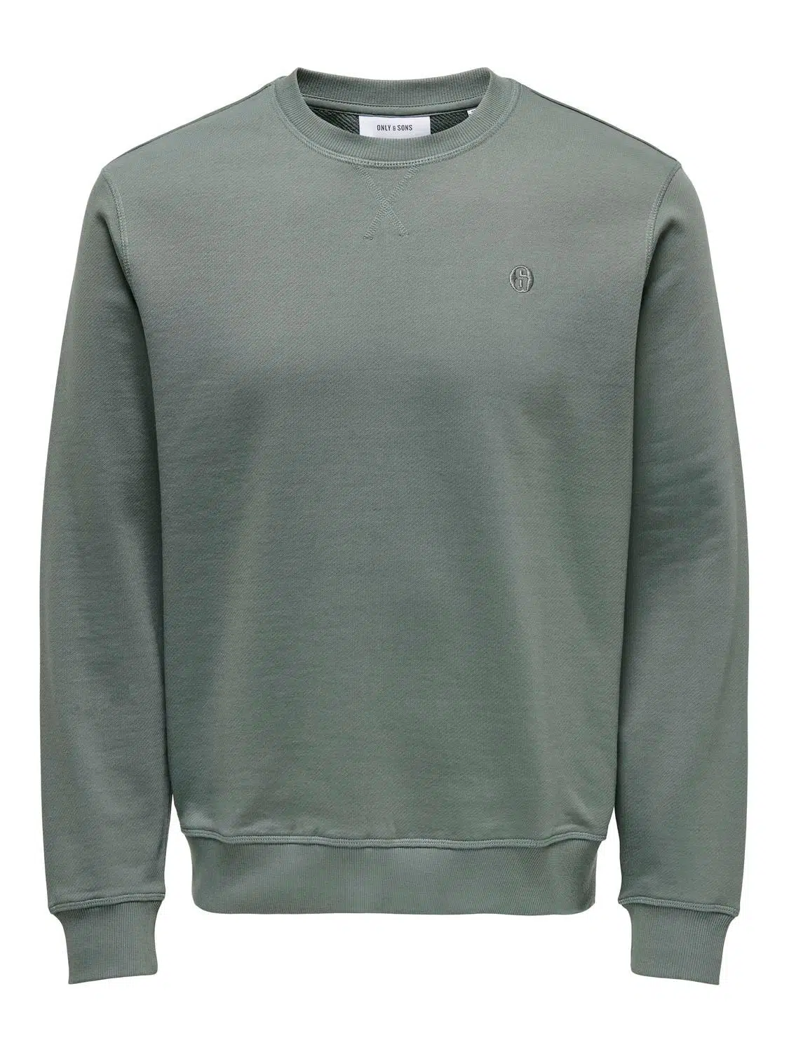22030384 ONSDAN UNBRUSHED REG CREW NECK SWEAT VD