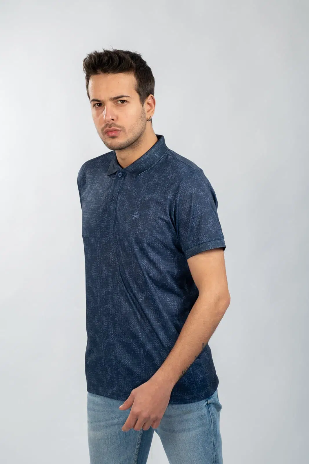 2334 POLORITTER T-SHIRT - İNDİGO