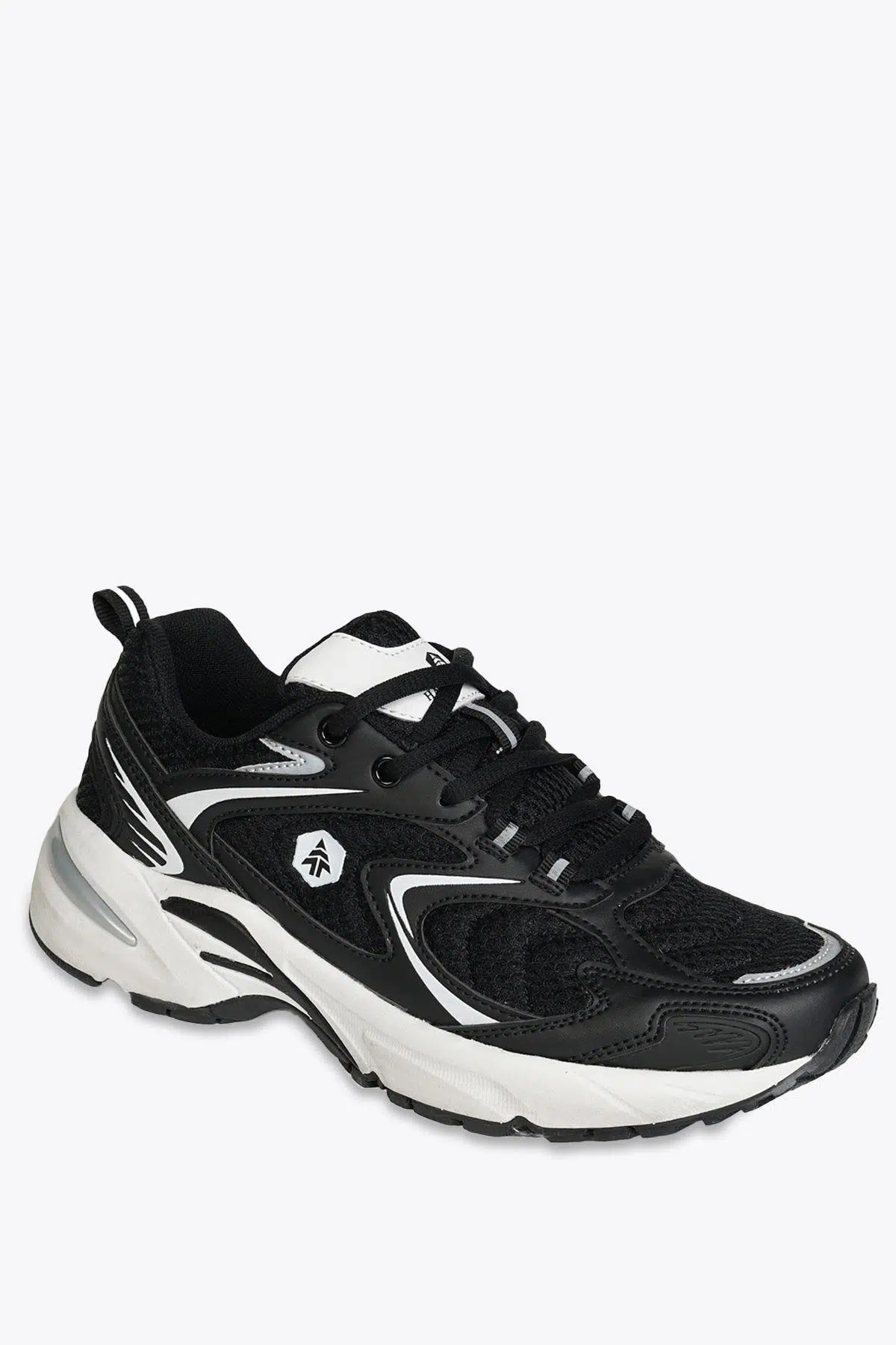 24038 HADER HAMMERJACK AYAKKABI - SİYAH-BEYAZ