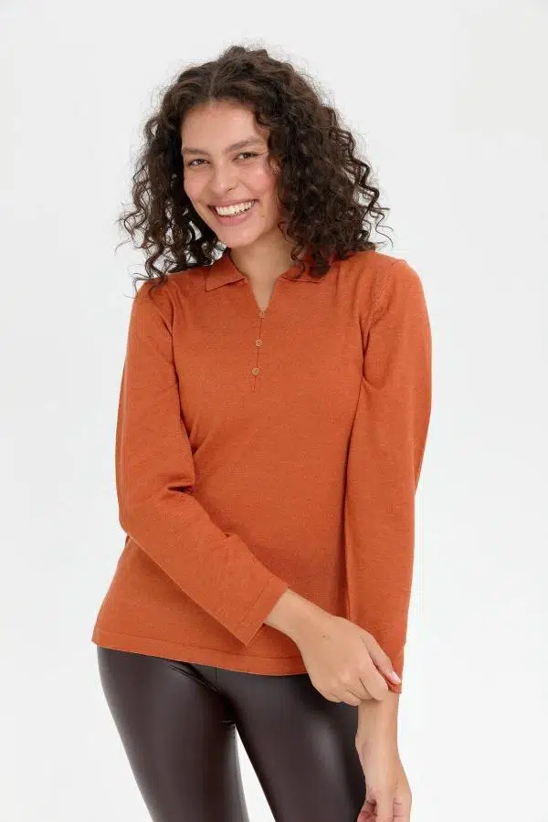 24356 DESEN TLL PY İMPLUS YANI YIRTMAÇLI KAZAK