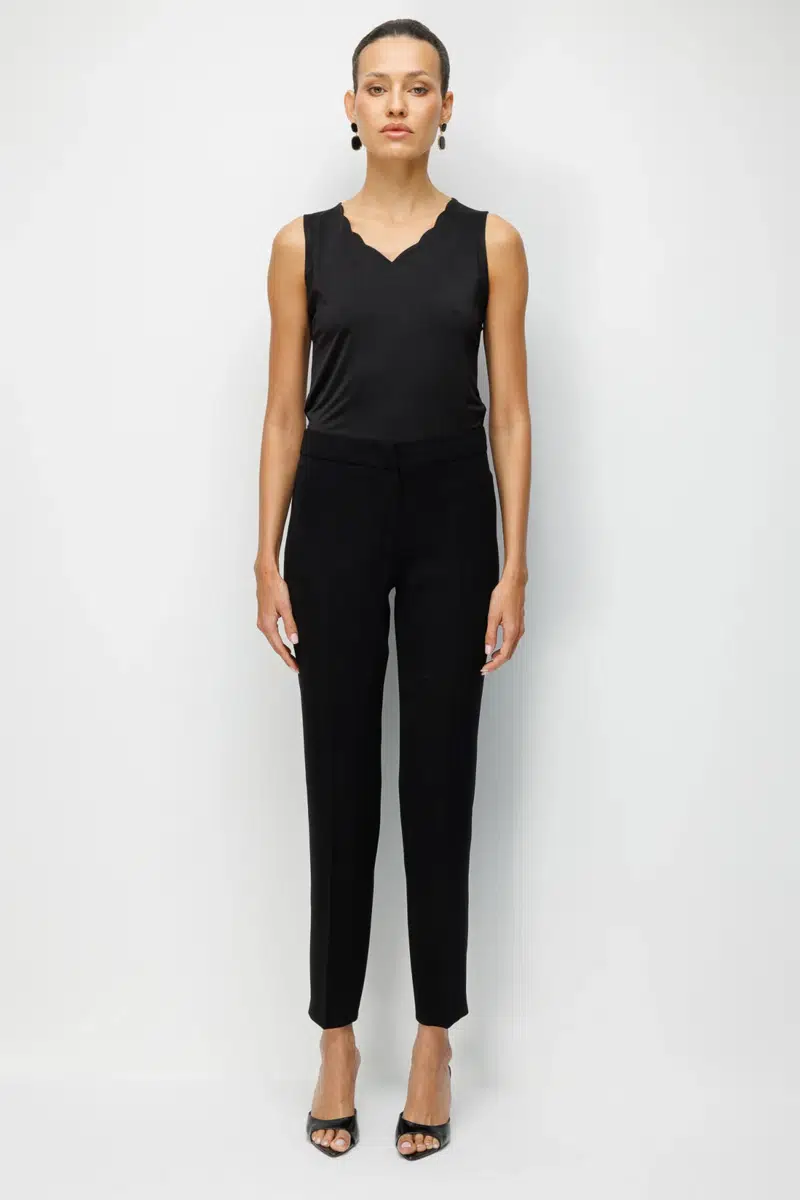 2444 EKOL PANTOLON - SİYAH