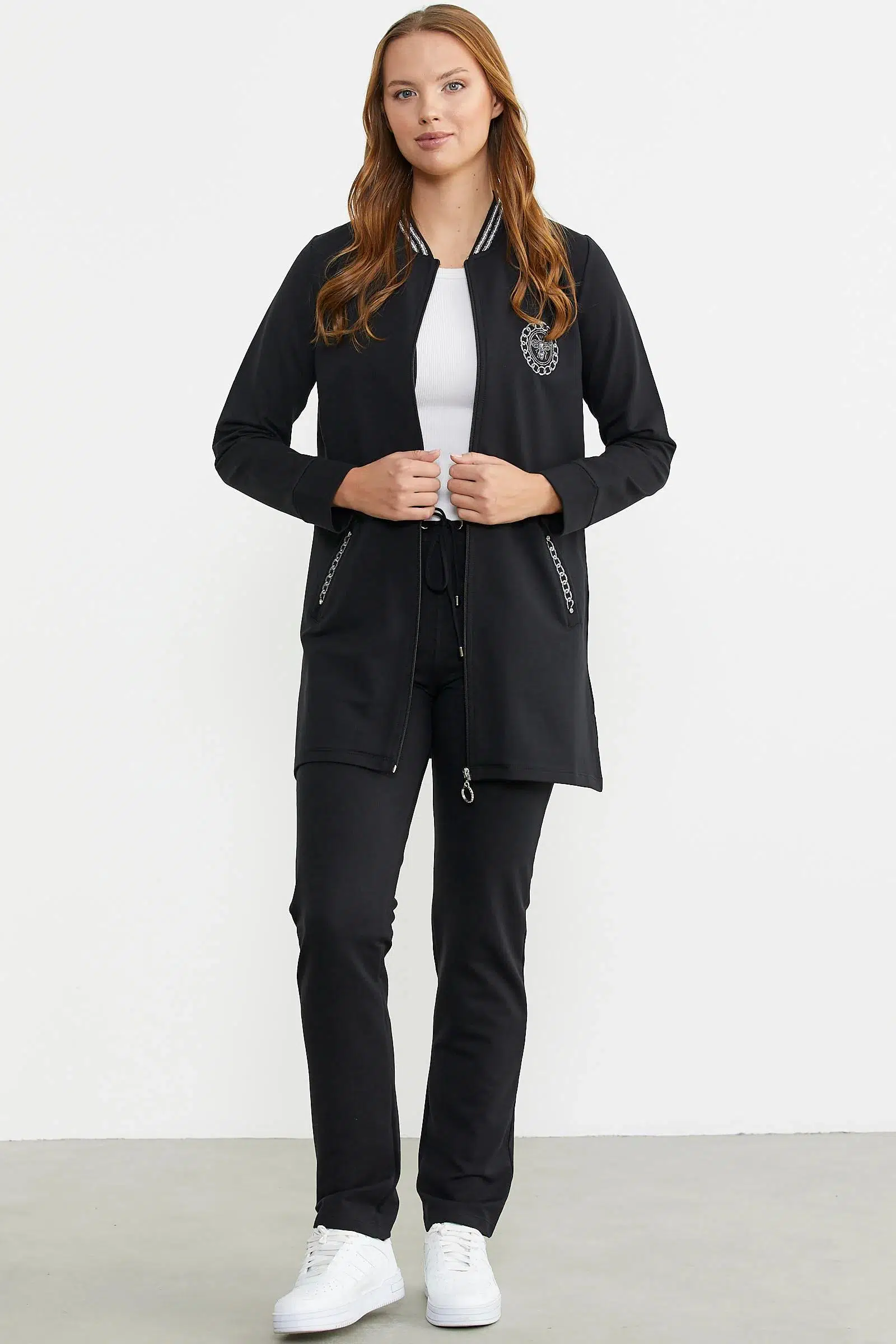 24K2207-76381 SEMENTA MARİNE DTY. TUNİK EŞOFMAN TAKIM