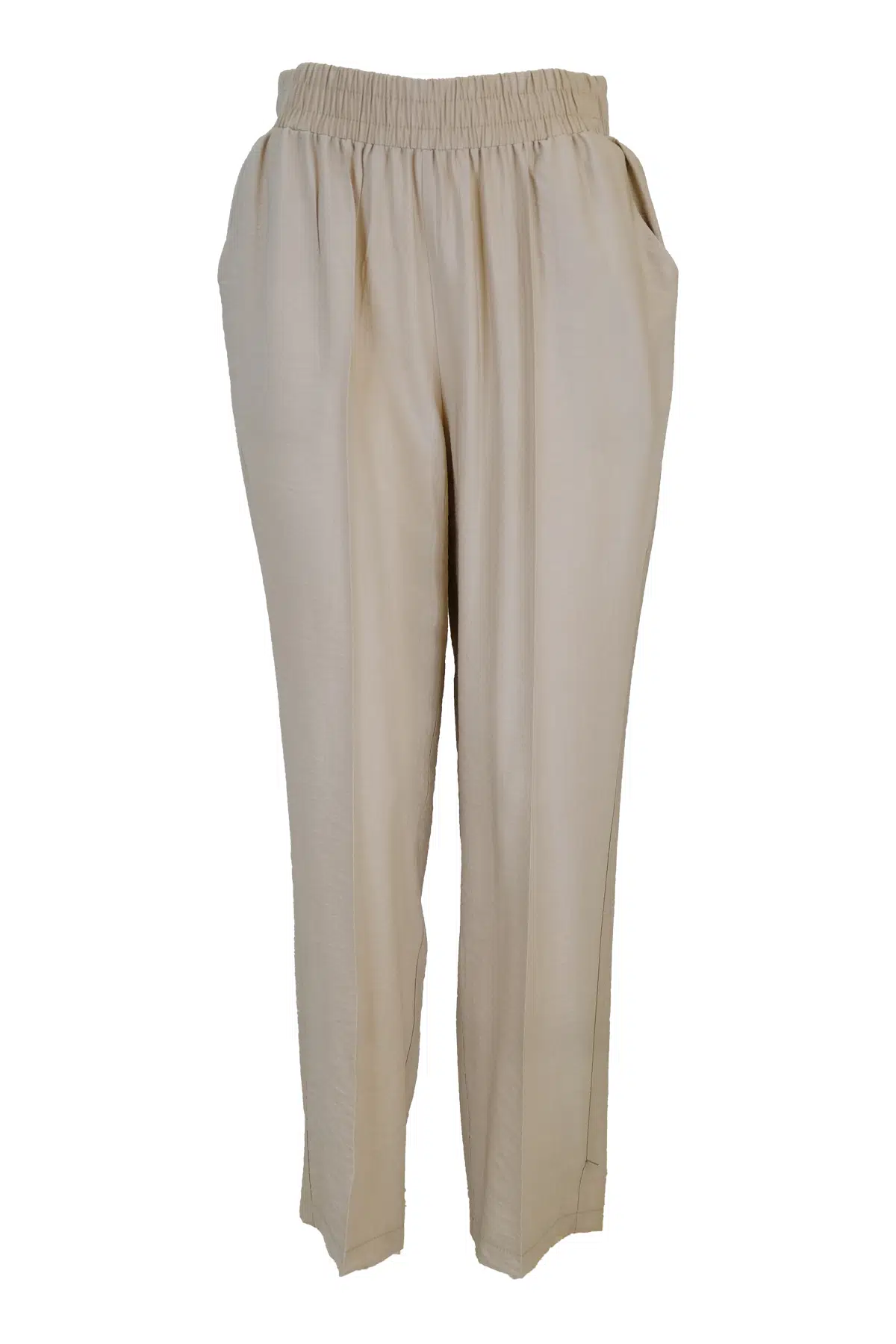 24Y332 SENTEZ AĞAÇ KABUĞU DESEN YAZLIK PANTOLON