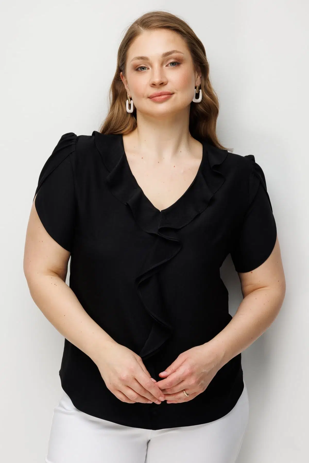 2550 EKOL BLUZ - SİYAH