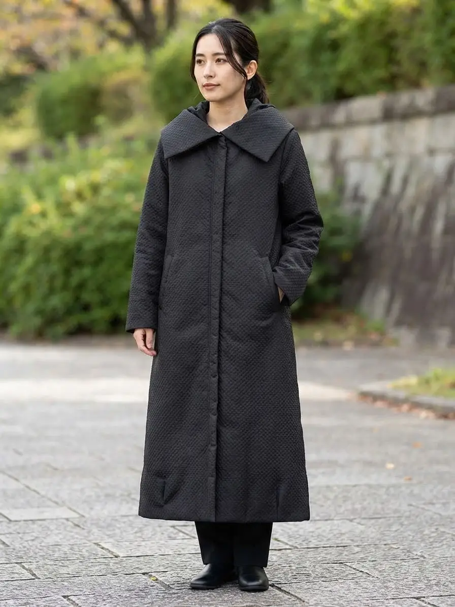 25523 NCL PÖTİKARELİ BALON MANTO