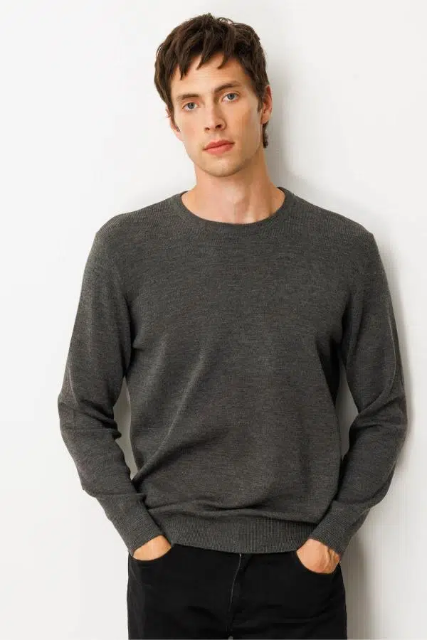 25600 DESEN KRZ ERKEK 50/50 ÇELİK ÖRGÜ SY TRİKO KAZAK