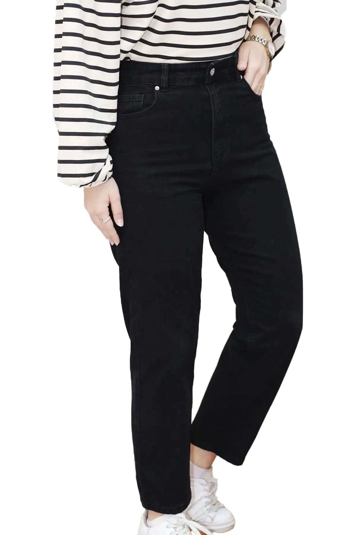 2620 MAGAZİN PANTOLON - DENİM-SİYAH