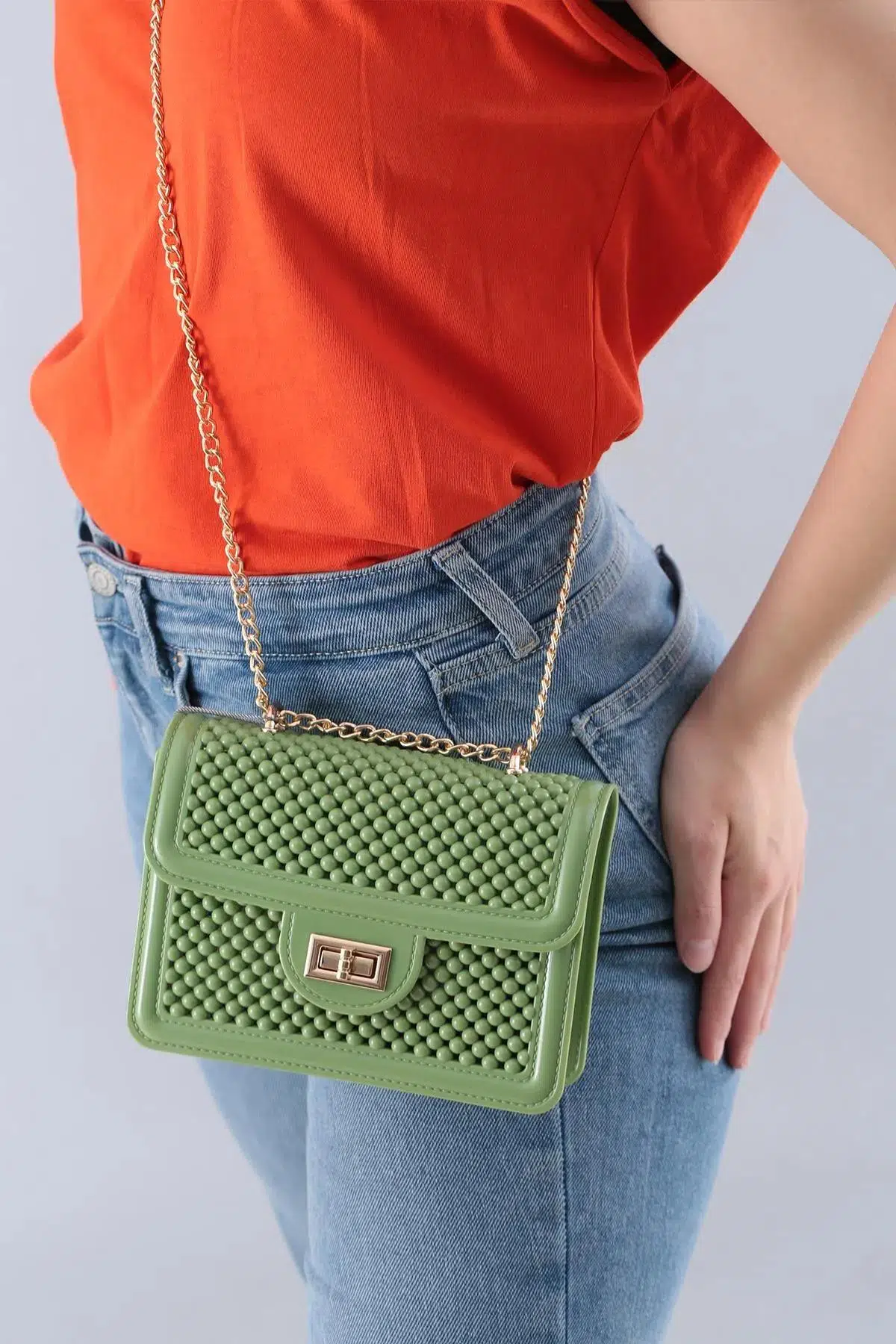 26661 KRISTE BELL ÇANTA - YEŞİL