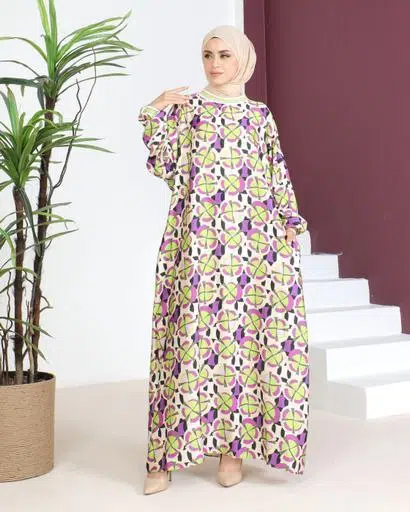 2868 PAYET ELİBSE SATEN DESENLİ