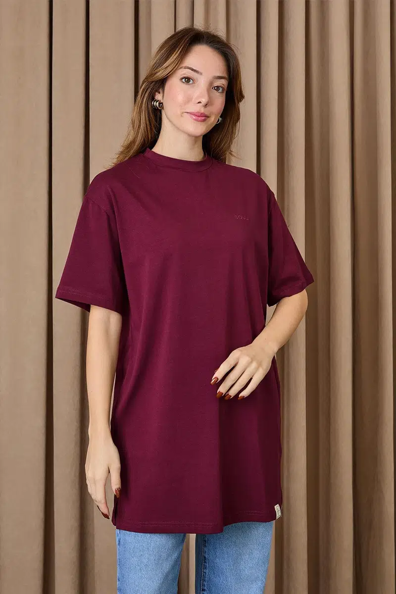 30727 SOUL T-SHIRT - BURGUNDY