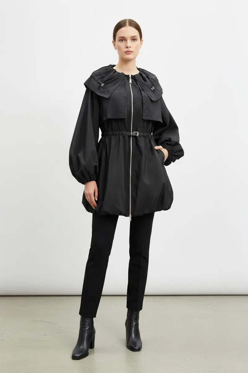32450 SOUL TRENÇKOT - BLACK