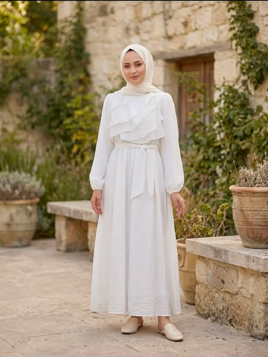 32485 SOUL ELBİSE - EKRU