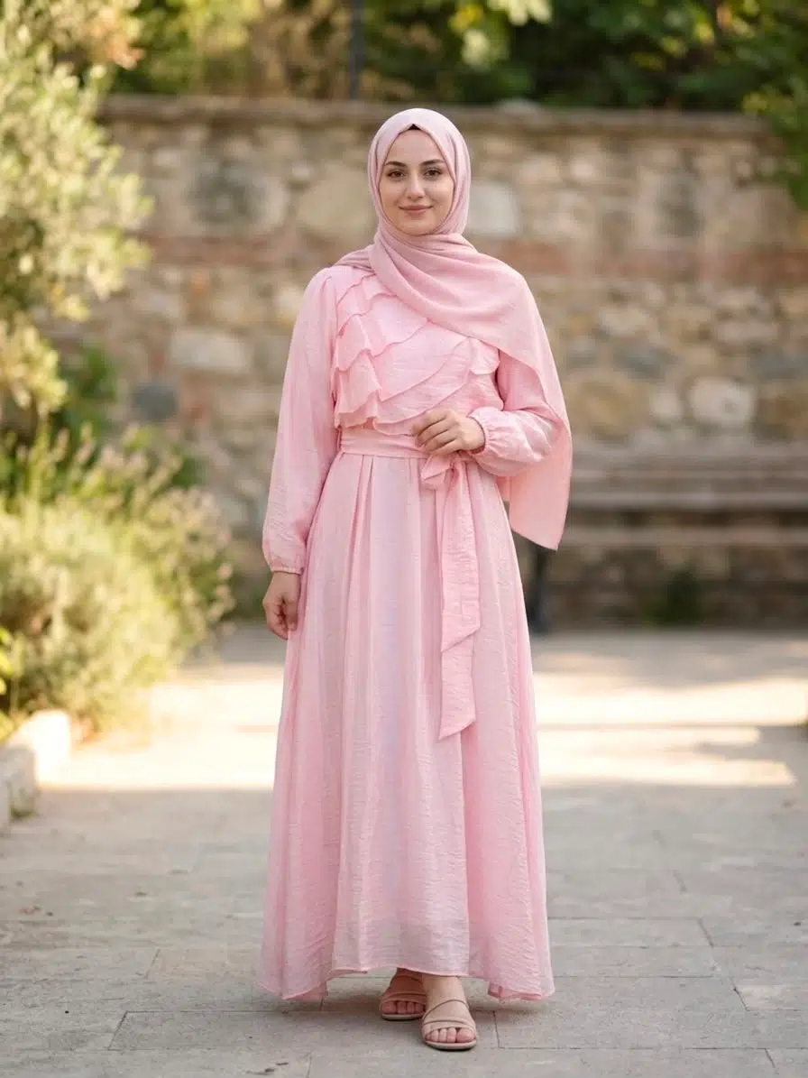 32485 SOUL ELBİSE - PİNK
