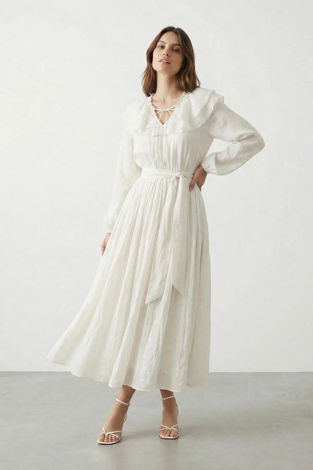 32488 PUANE ELBİSE - STONE