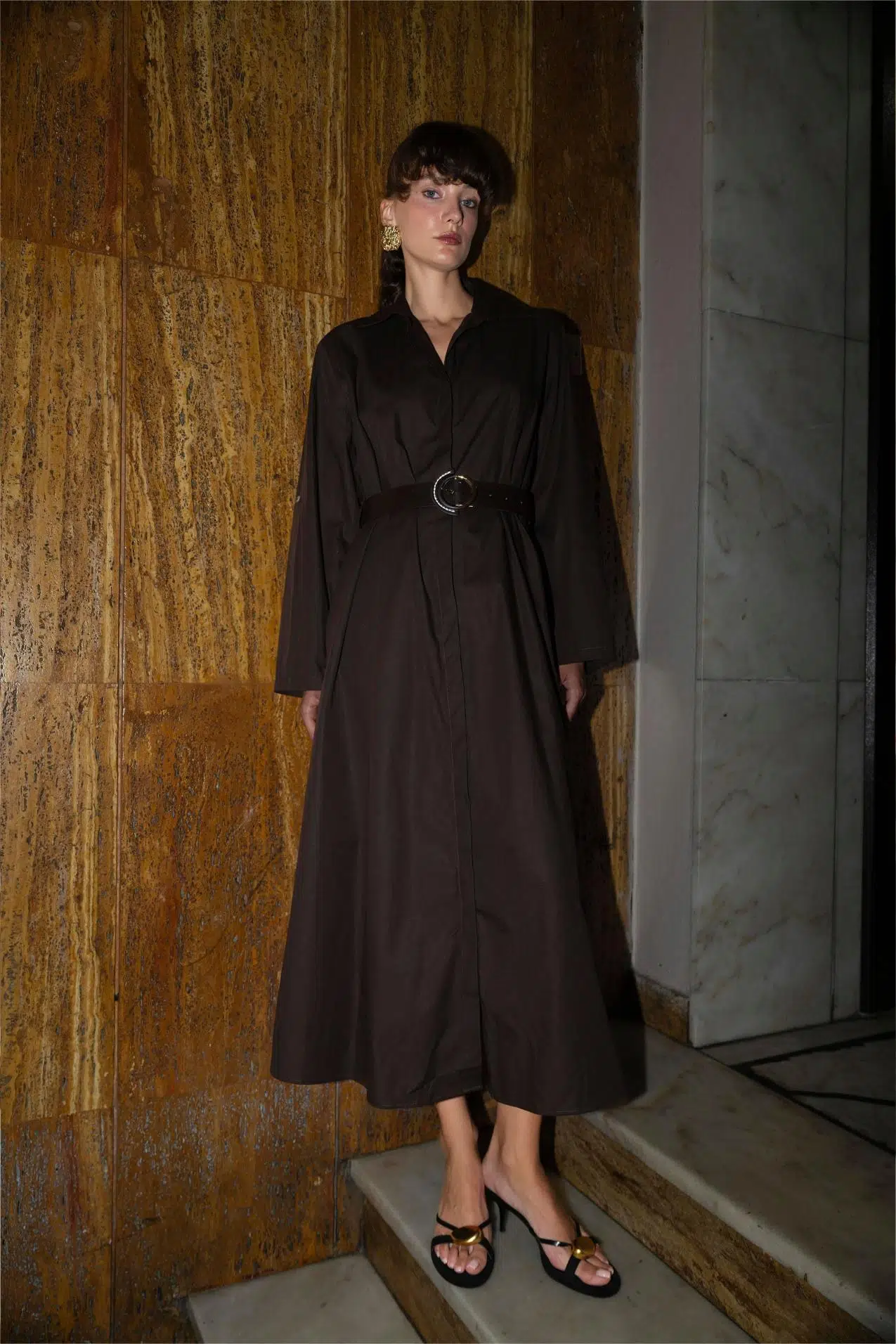 3350 FAST PERRY KEMERLİ ELBİSE