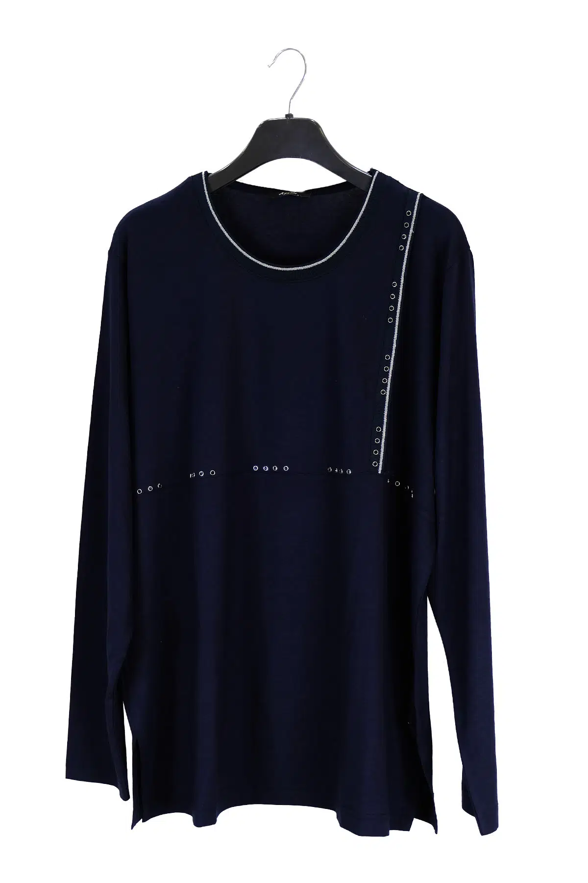 3834 AYLİN PENYE BLUZ - LACİVERT