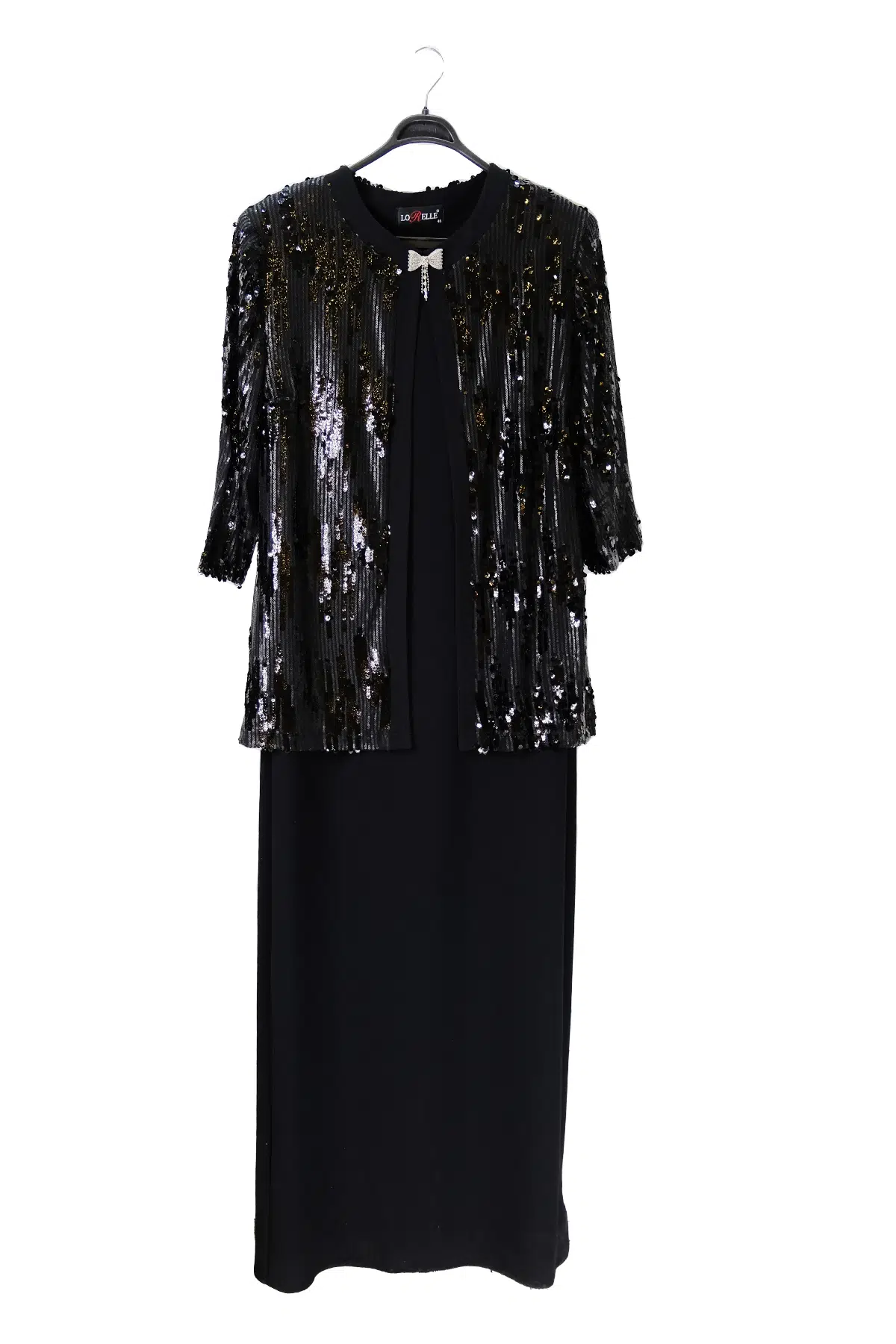 3956 LORELLE ELBİSE CEKETLİ TAKIM