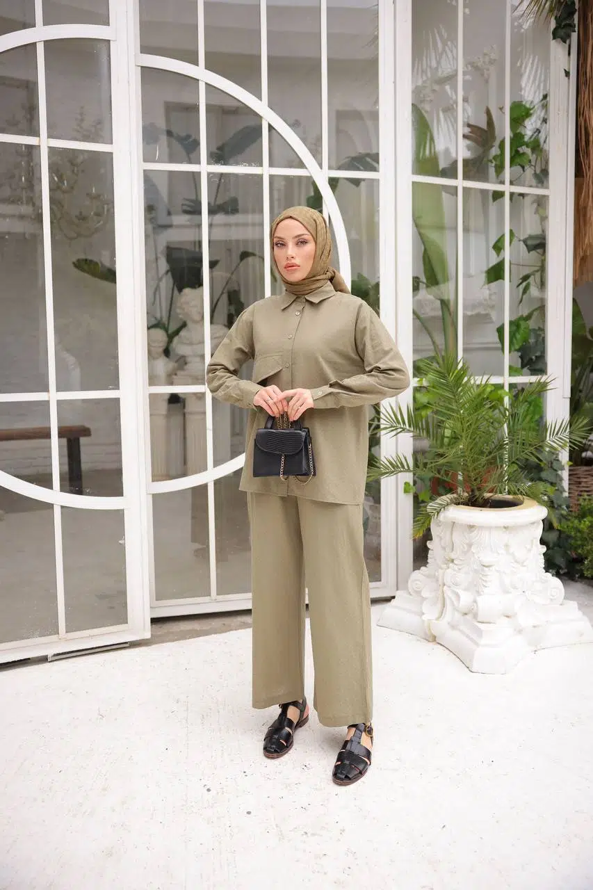 4242 MAGAZİN TAKIM PANTOLONLU - HAKİ