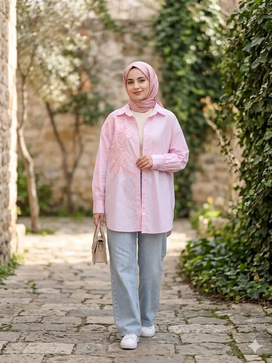 4380 GHİSA TUNİK - PUDRA