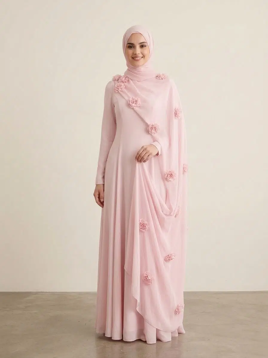 4562 TUAY KREP ELBİSE