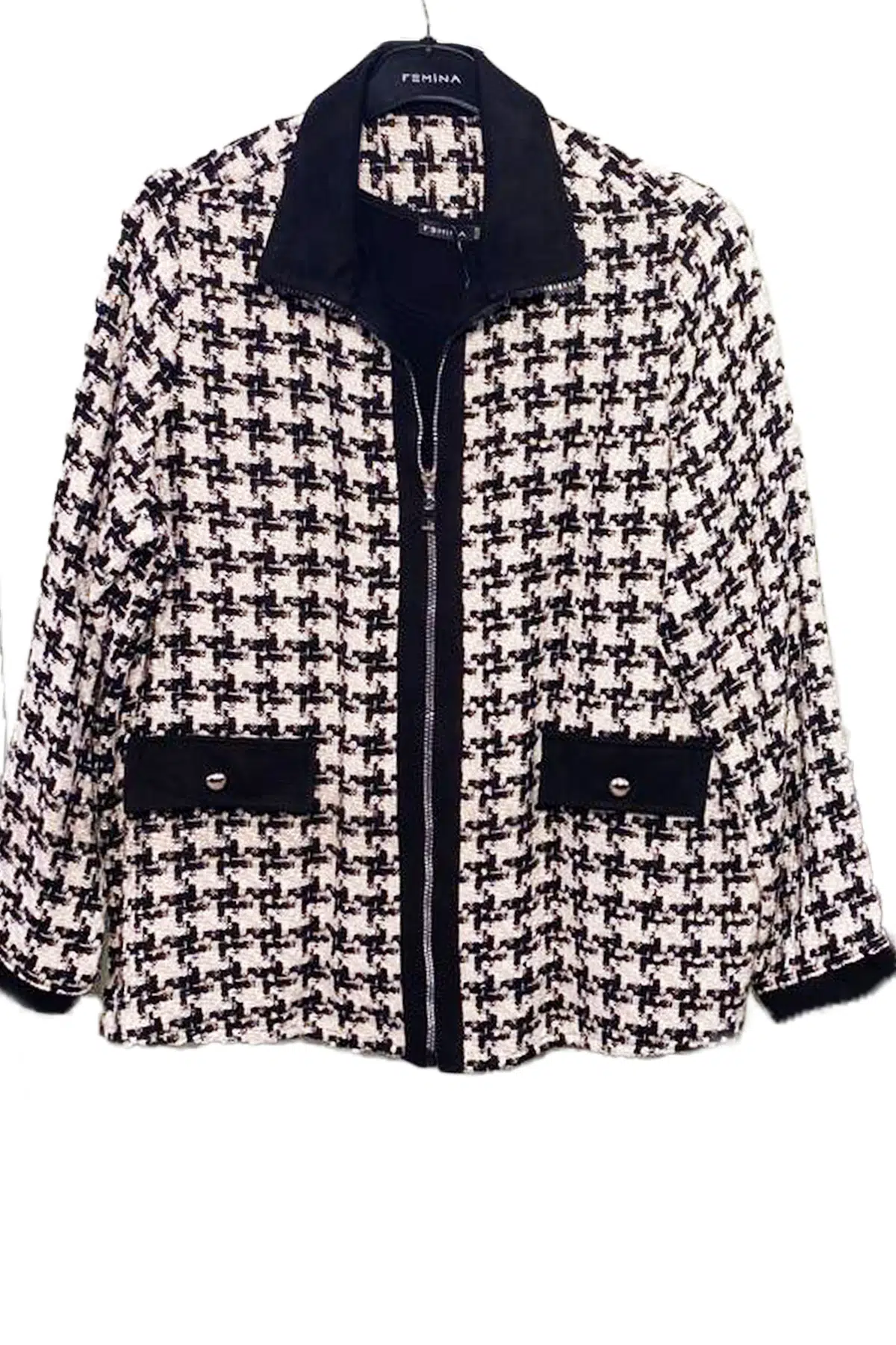 49162 FEMİNA TAKIM BLUZ - SİYAH