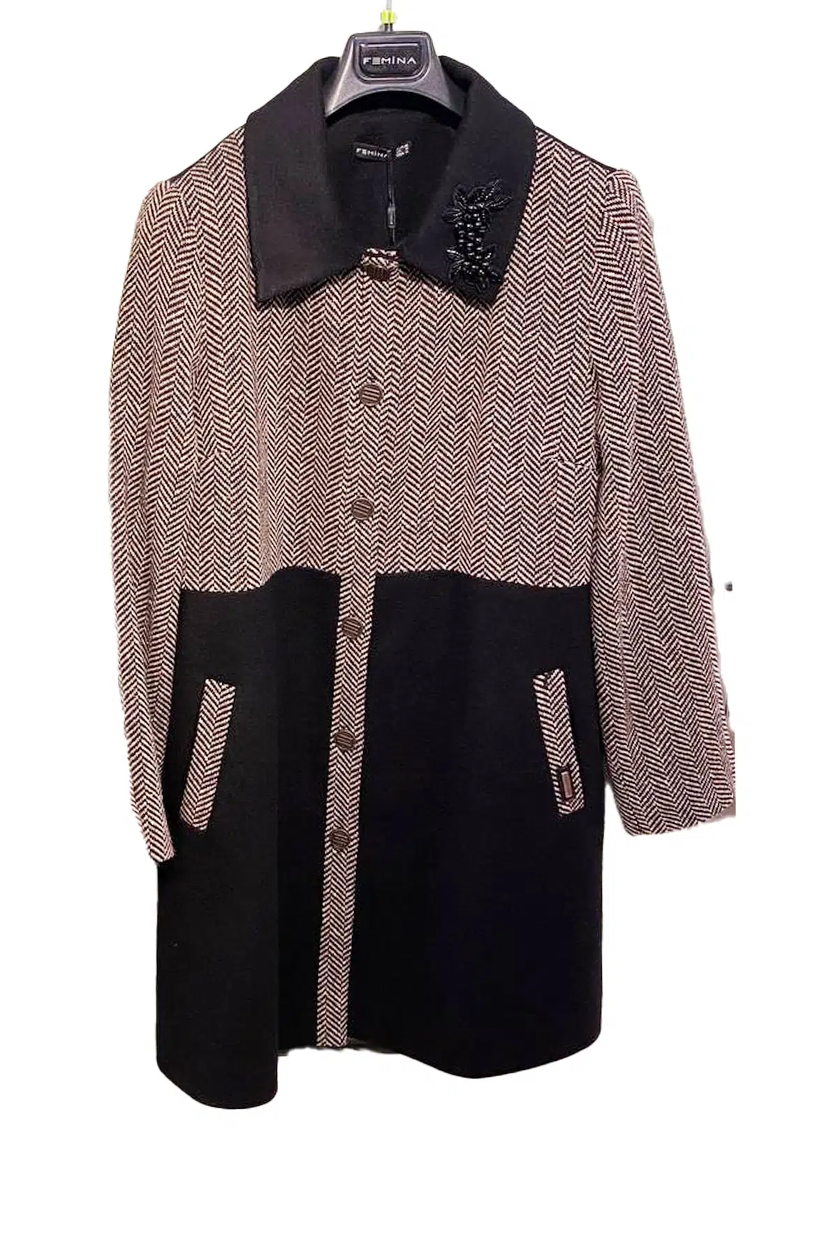 49687 FEMİNA KABAN - SİYAH