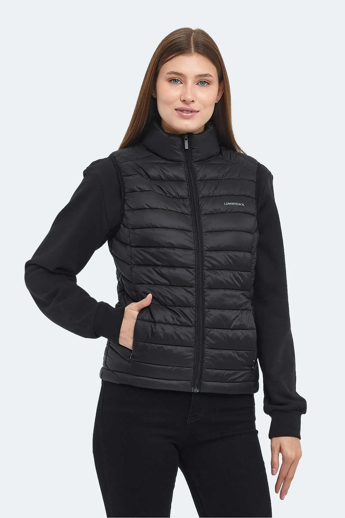 4W WB VEST 4SN34 4PR LUMBERJACK YELEK - SİYAH