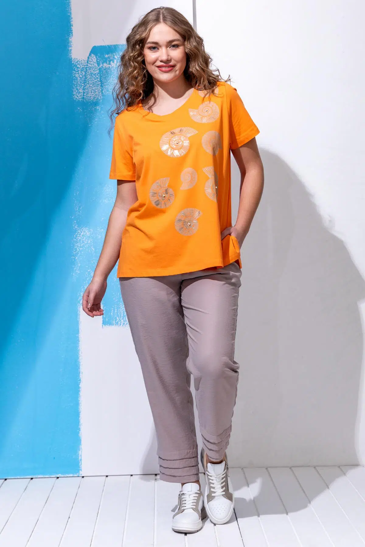 5014 VEDİ X LIFE BASKILI TSHIRT