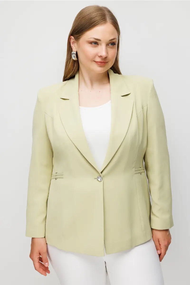 50151 GİLDA TEK DÜĞME CEKET