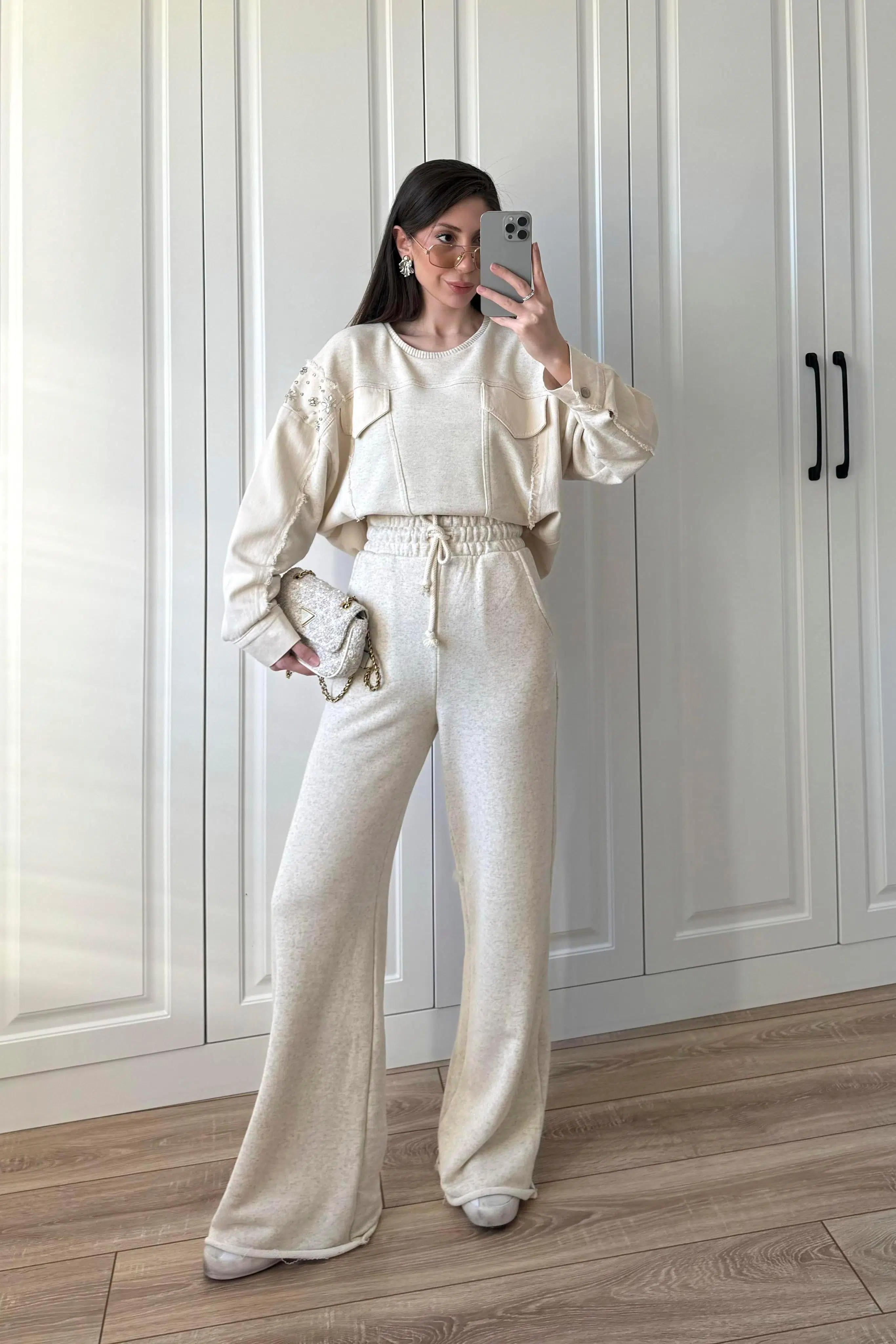 50679 FAST PERRY ZARA SWEAT PANTOLON TAKIM