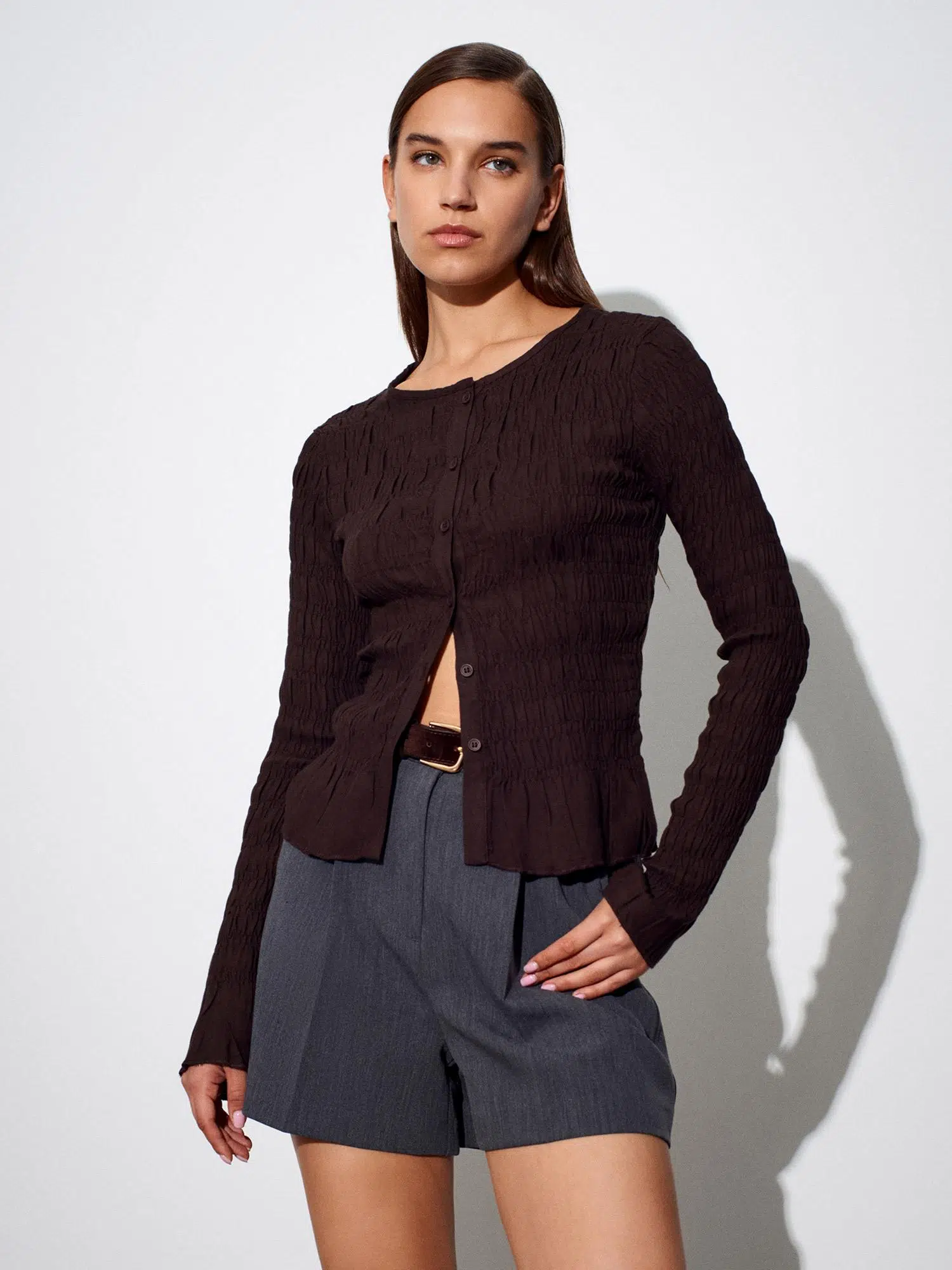 50926 DİLVİN UZUN KOLLU GÖMLEK