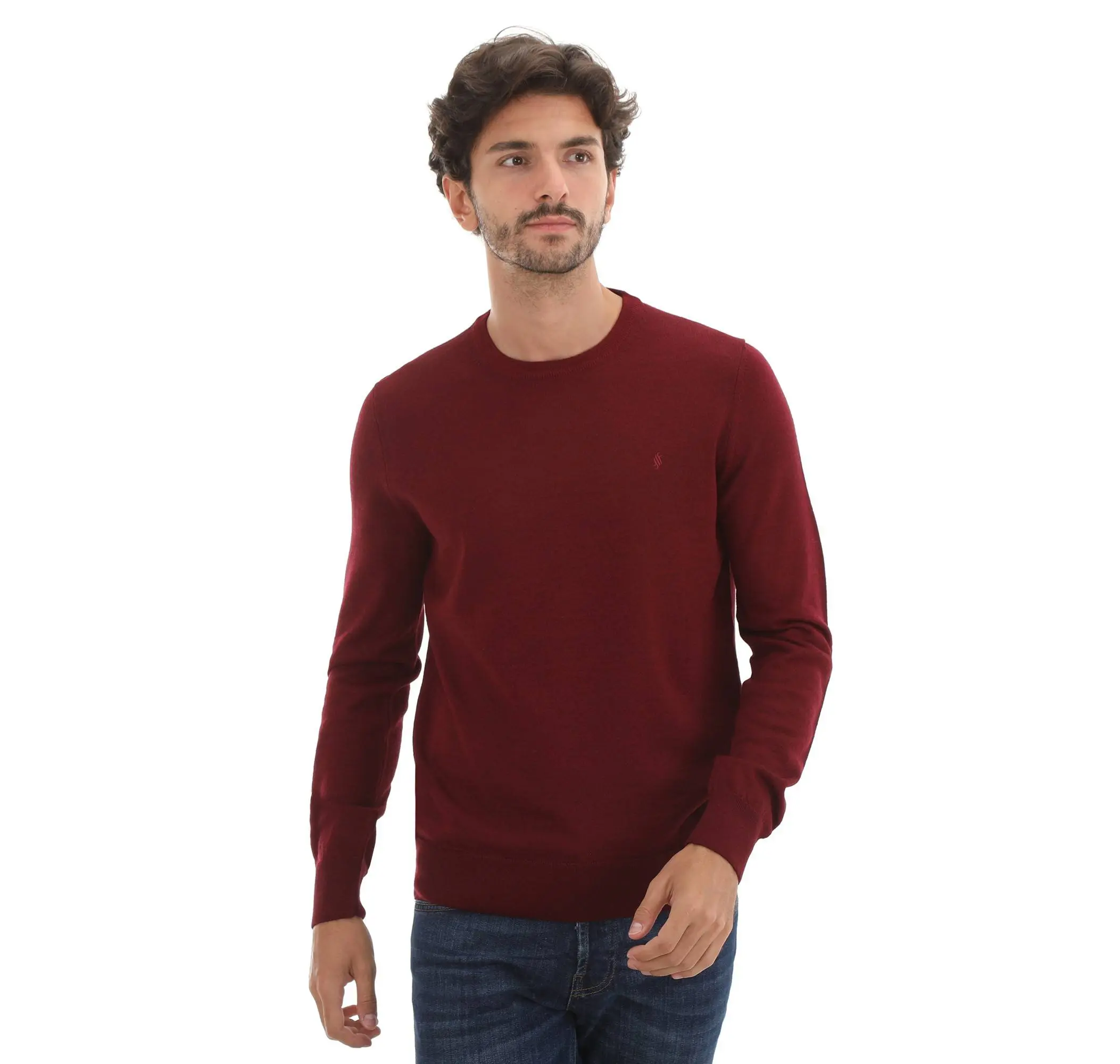 52210 SANFA SIFIR YAKA KAZAK - BORDO