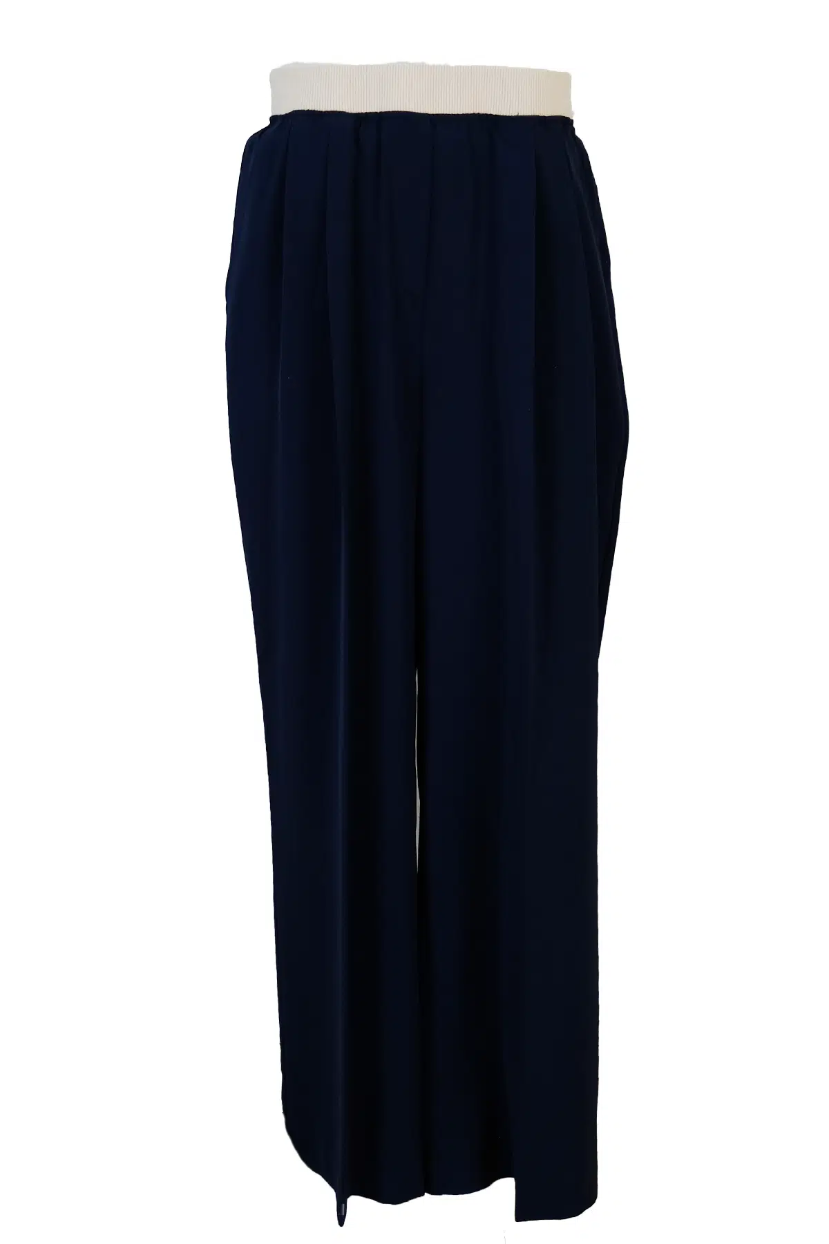 5562 SENTEZ PANTOLON AÇELYA KALIN LASTİKLİ GENİŞ PAÇA