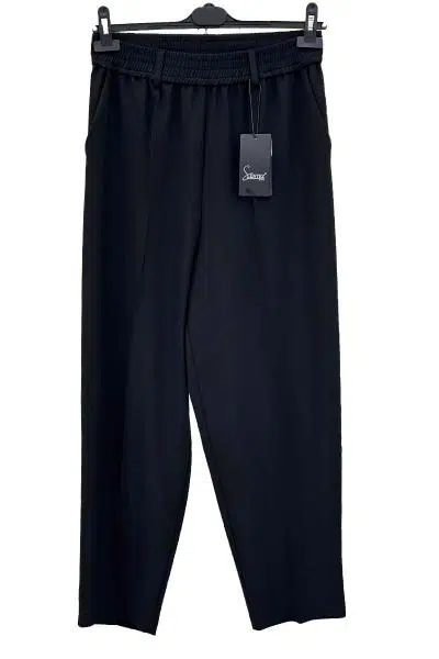 5583 SENTEZ ANGEL BELİ LASTİKLİ KÖPRÜLÜ PANTOLON