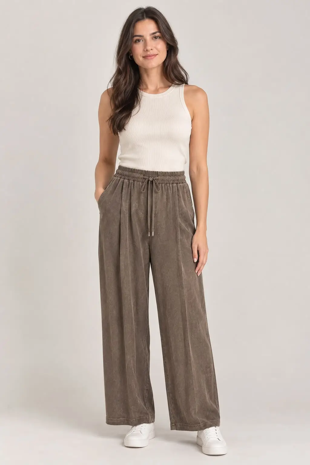 5588 SENTEZ ADEN İPEK CUPRA PANTALON