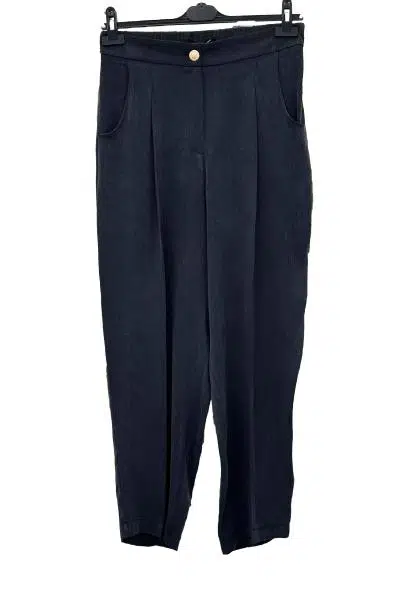 5590 SENTEZ NEPTÜN İPEK CUPRA HAVUÇ PANTOLON