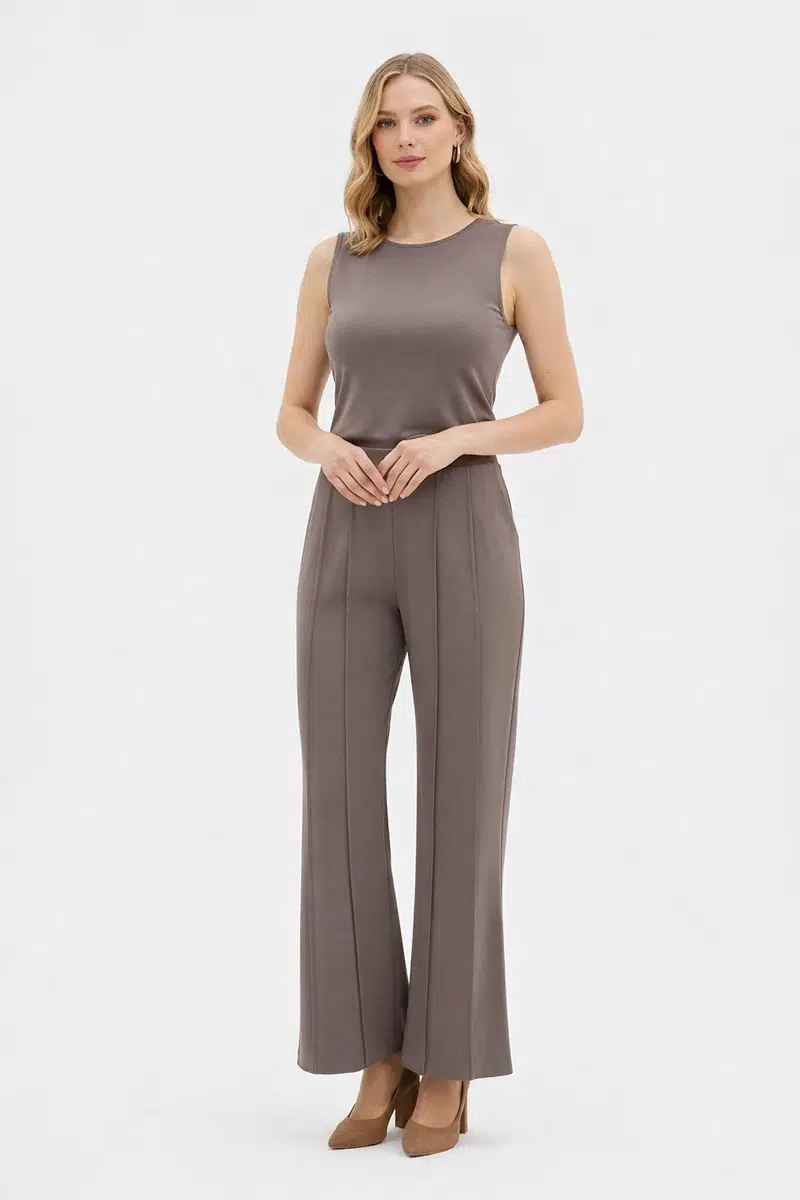 5610 SENTEZ RİO ÖNDEN PARÇALI İSPANYOL PANTOLON