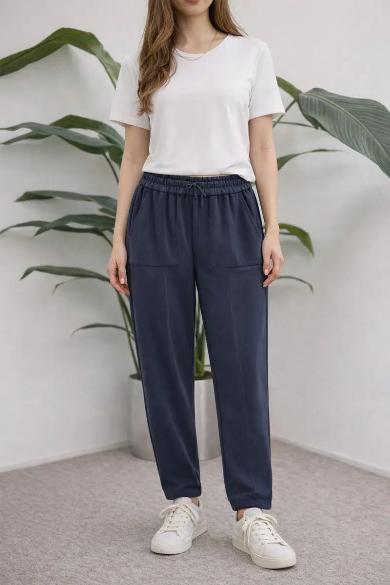 5625 SENTEZ NOİR KARGO CEPLİ PANTOLON