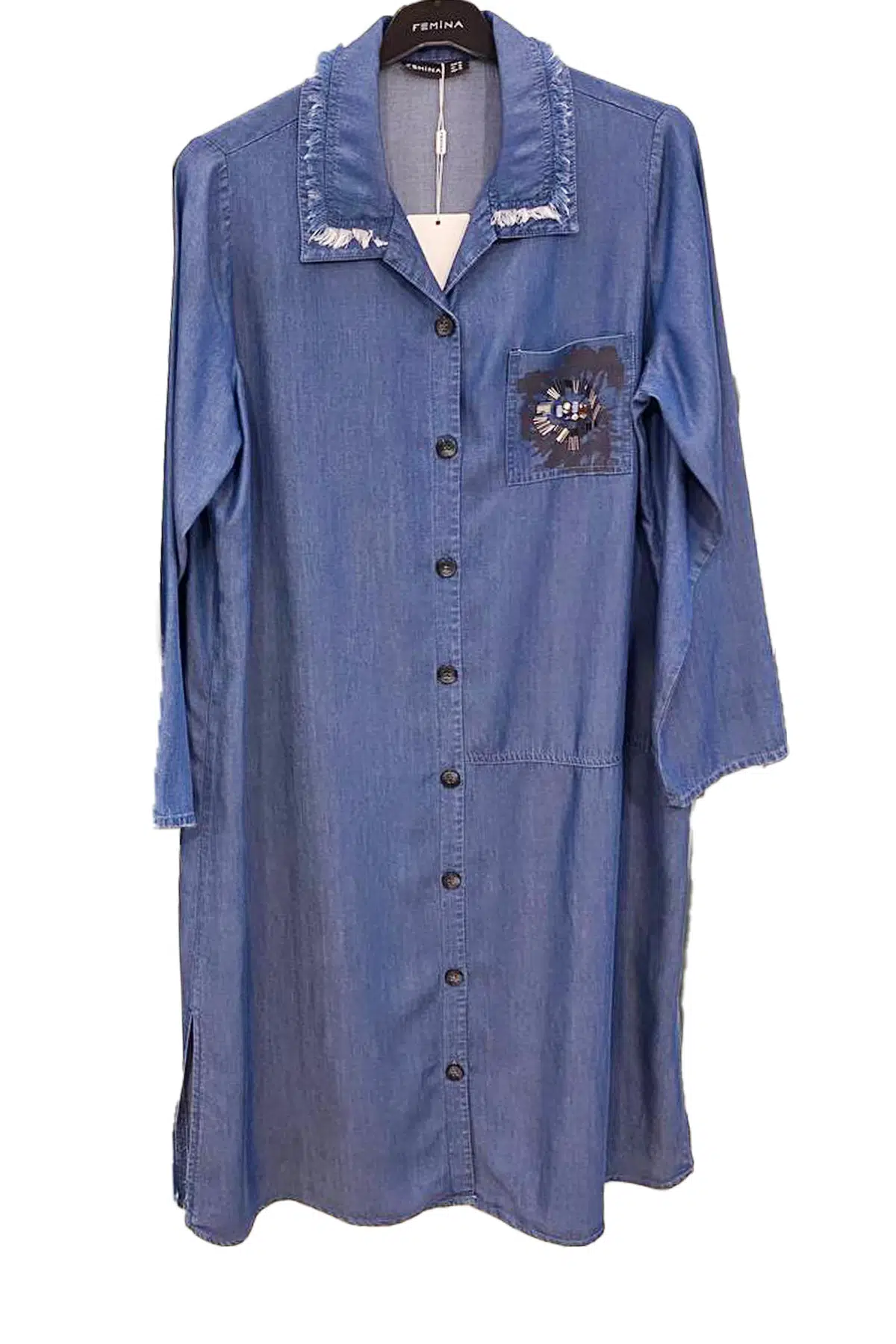 60353 FEMİNA BLUZ - LACİVERT