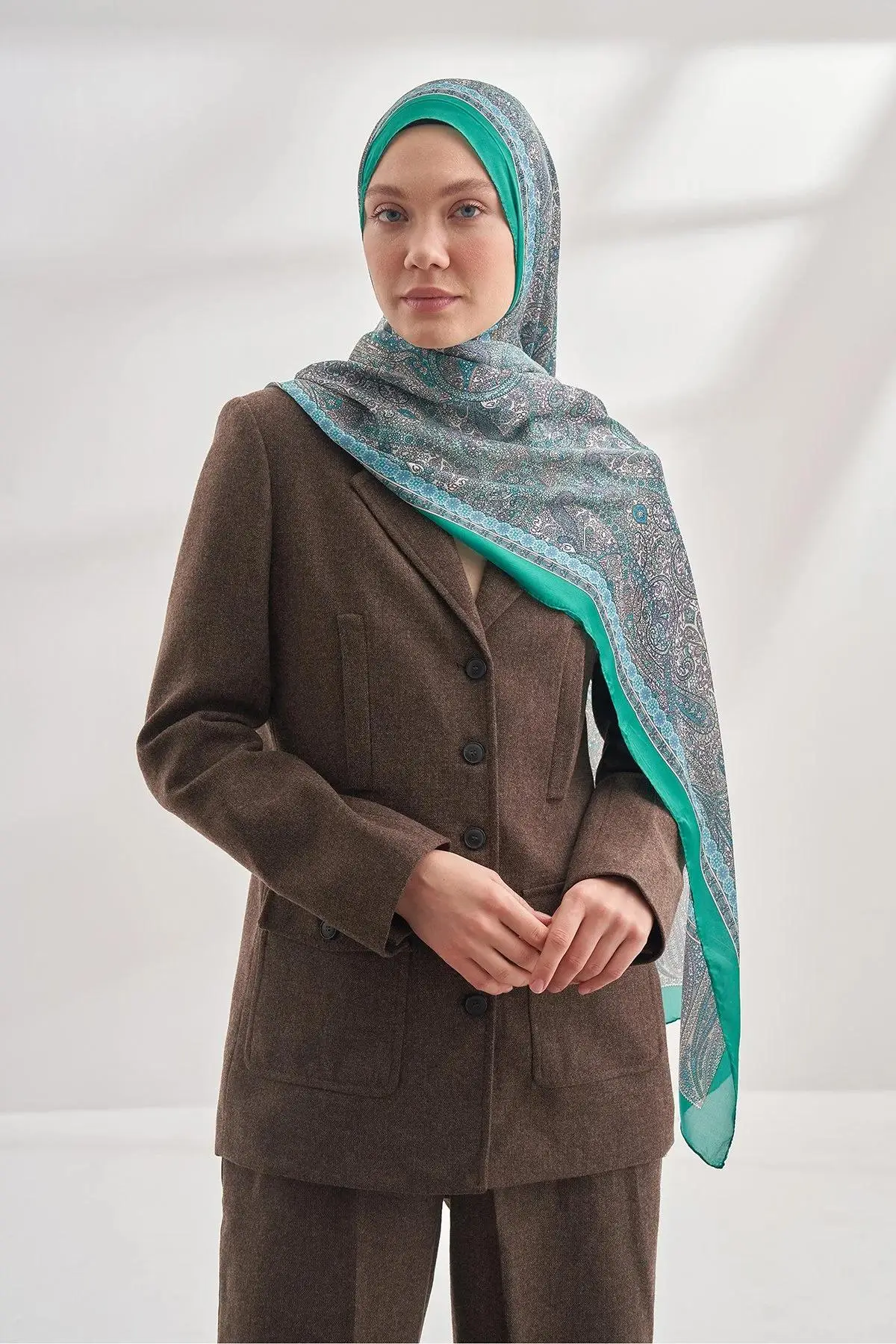 6036 ARMANDA ETHNIC VUAL ŞAL VINTAGE DESEN