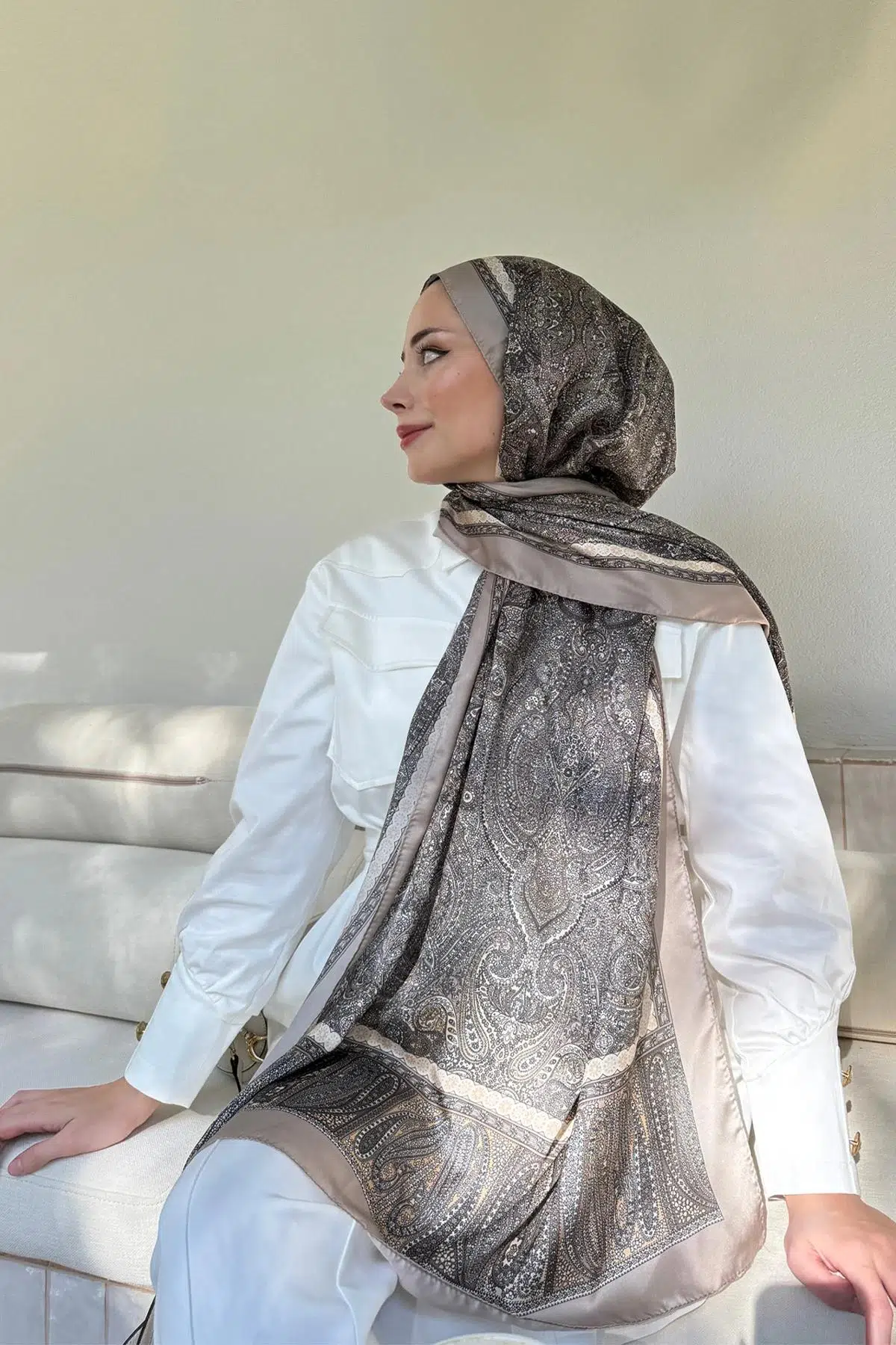 6036 ARMANDA ETHNIC VUAL ŞAL VINTAGE DESEN