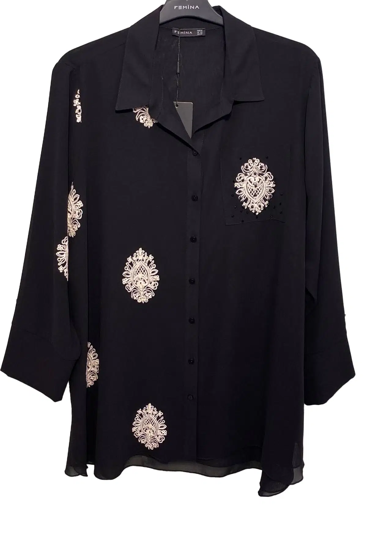 60622 FEMİNA BLUZ - SİYAH