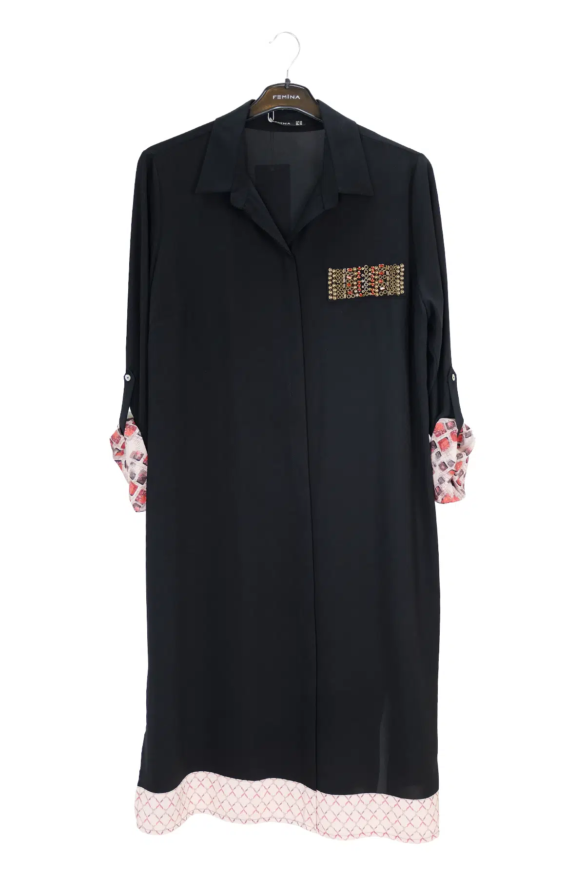 60666 FEMİNA BLUZ - SİYAH