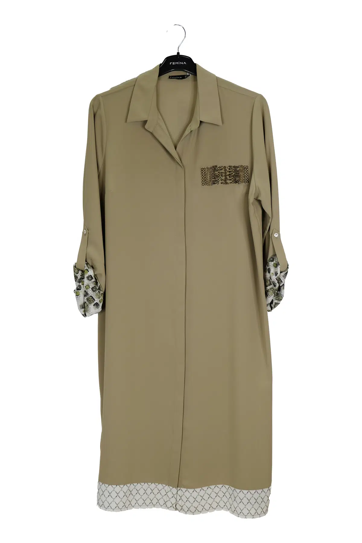 60666 FEMİNA BLUZ - HAKİ