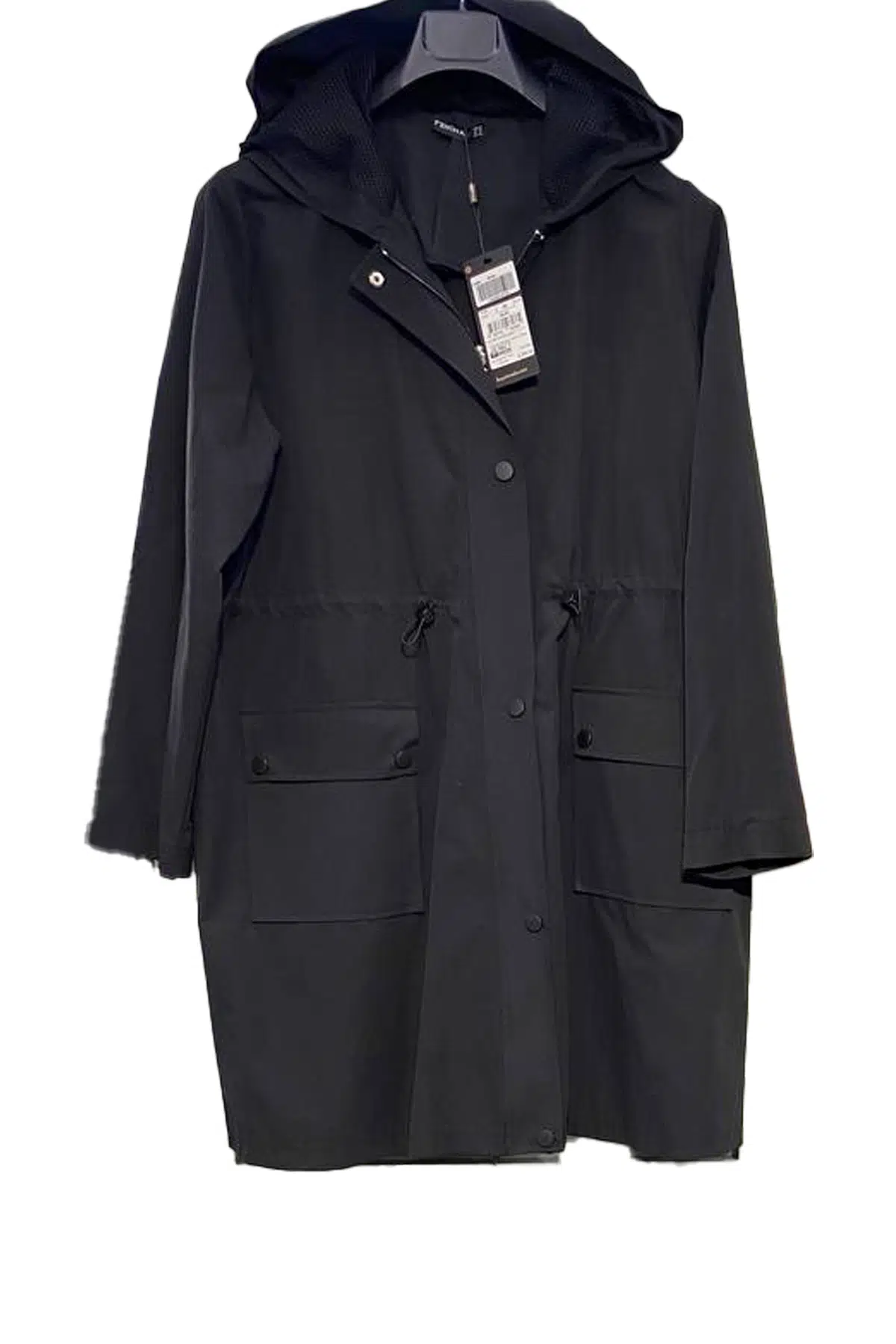 61660 FEMİNA TRENÇKOT - SİYAH