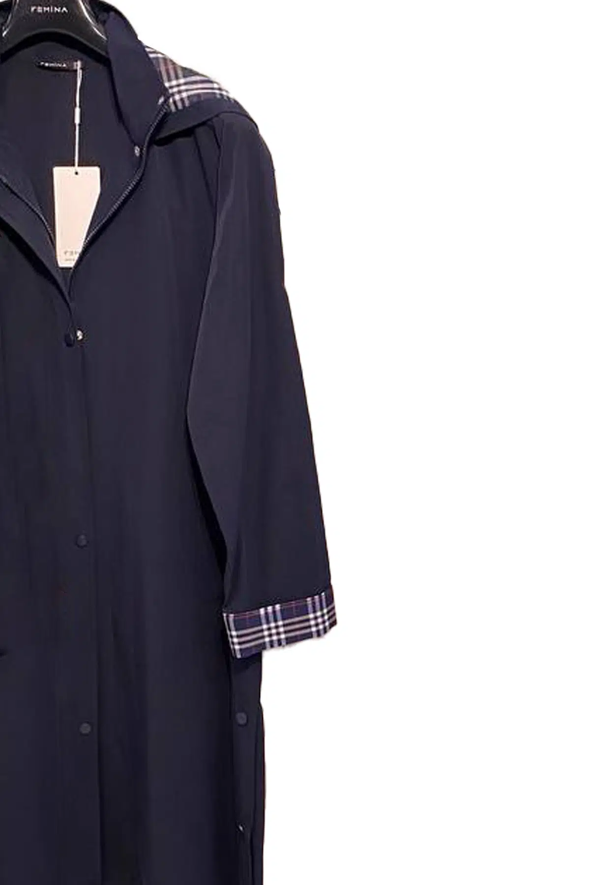 61668 FEMİNA TRENÇKOT - LACİVERT