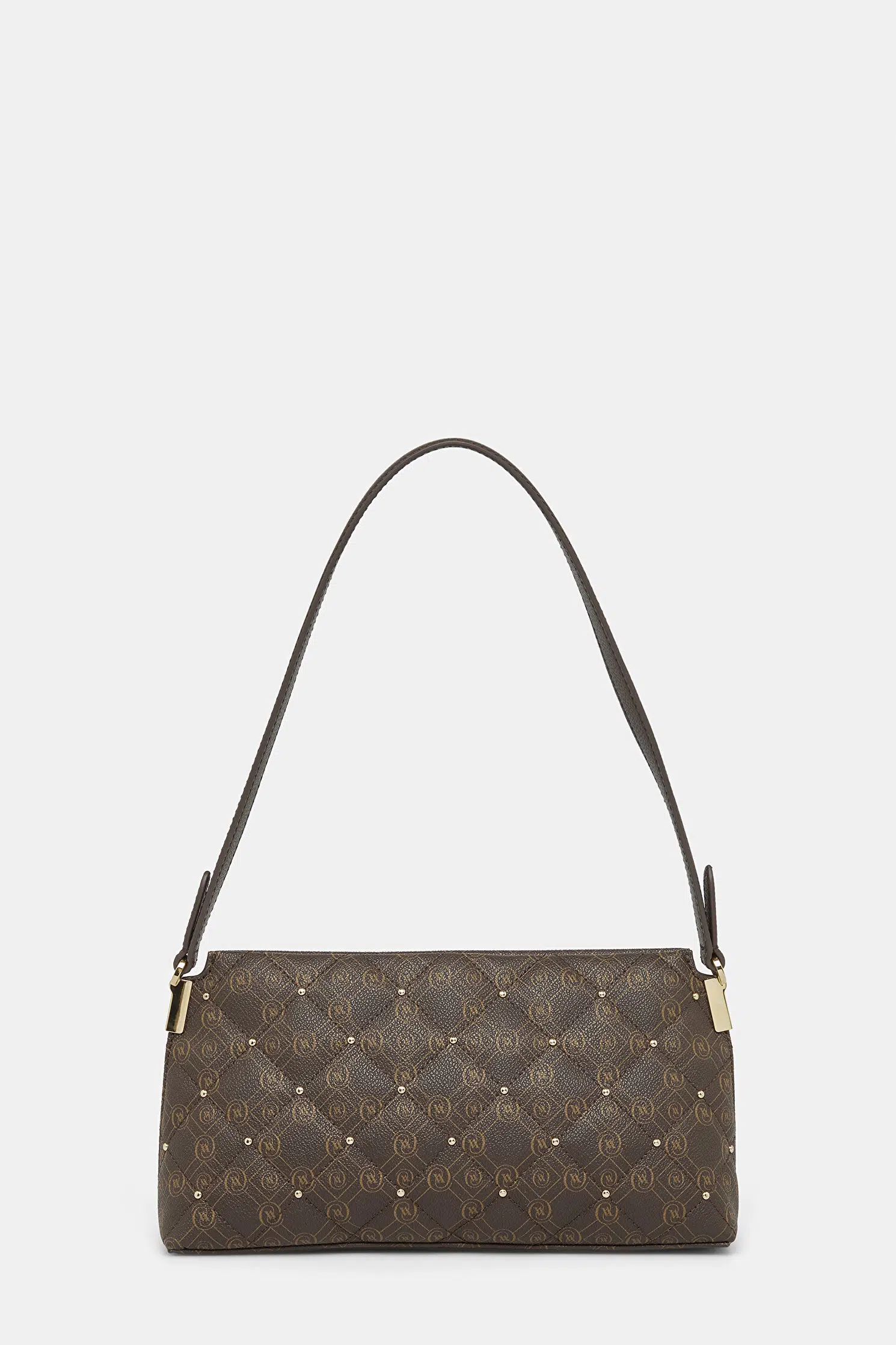 650190 VAKKO KAHVE MONOGRAM ÇANTA